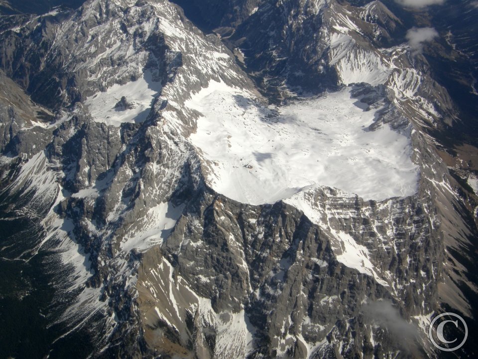 Zugspitzblatt , Gletscher