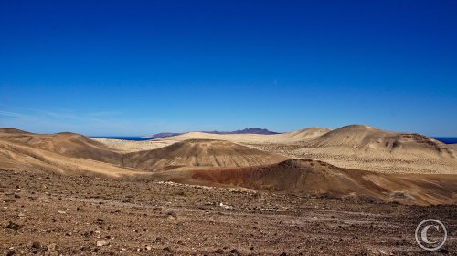 Blick auf den Cardon, Loma Negro, Alto de Agua Oveja